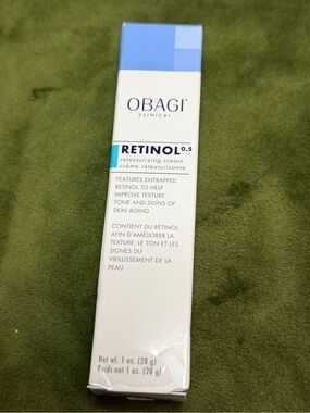 Obagi Retinol 1 ounce Retexturizing Cream 

$90 retail